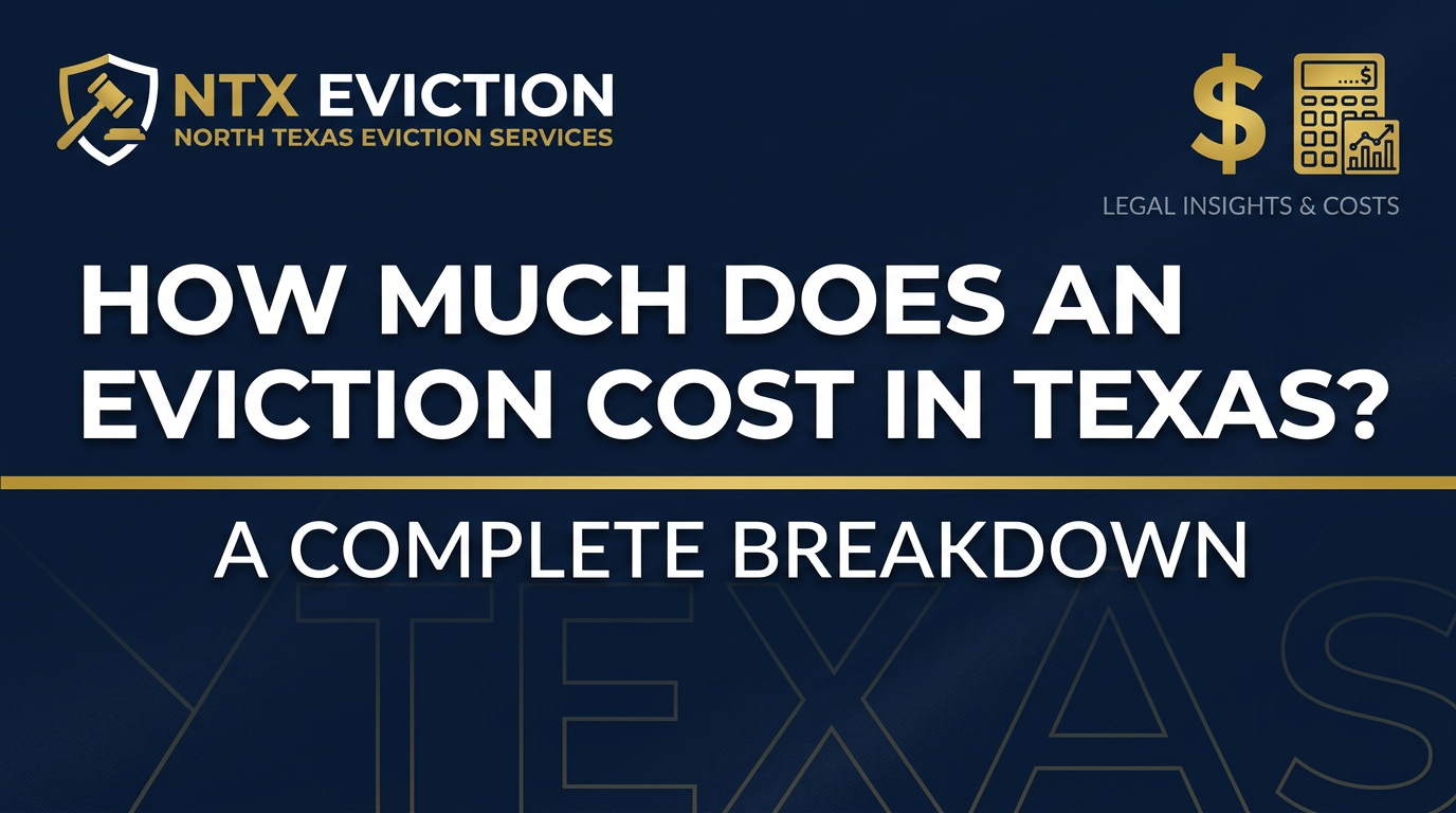 How Much Does an Eviction Cost in Texas? A Complete Breakdown