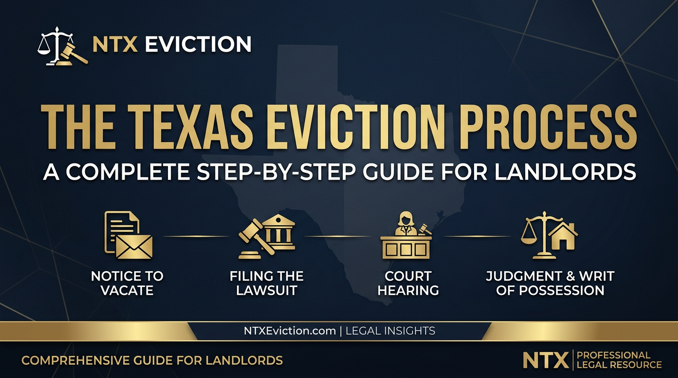 The Texas Eviction Process: A Complete Step-by-Step Guide for Landlords