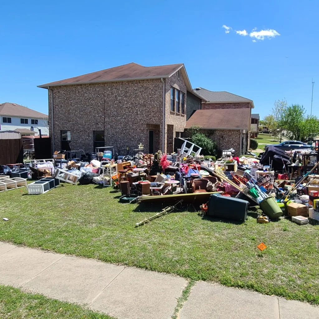 House in Dallas after writ of possession