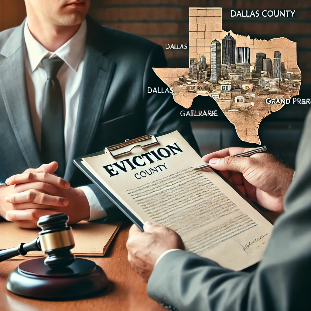 NTX eviction expert explains the Dallas county eviction process to a landlord