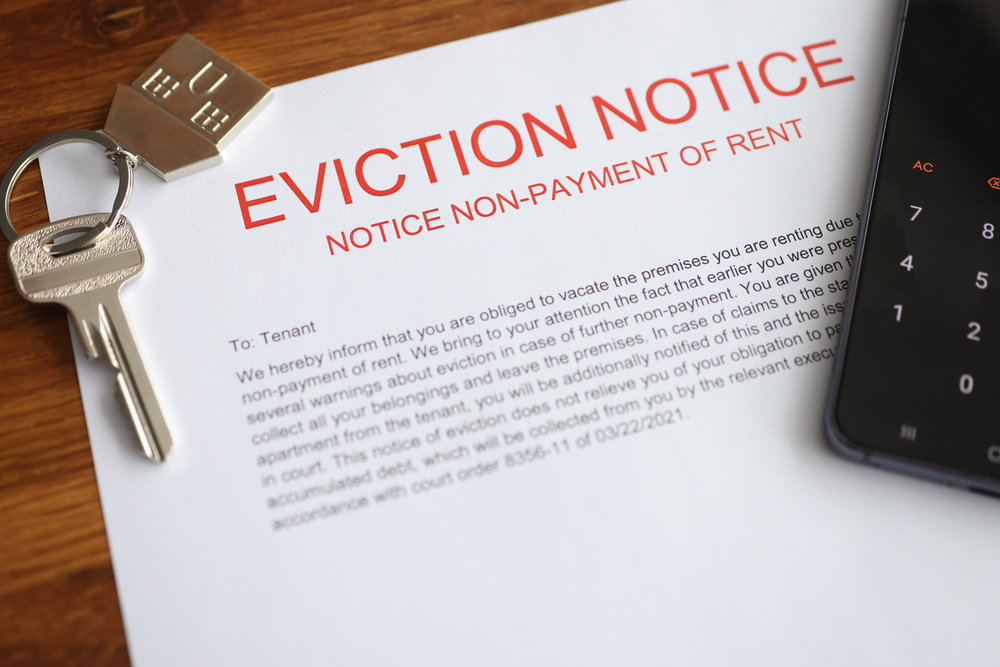 Example of a legally compliant eviction notice